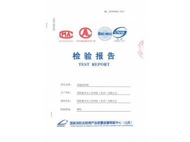 檢測報告